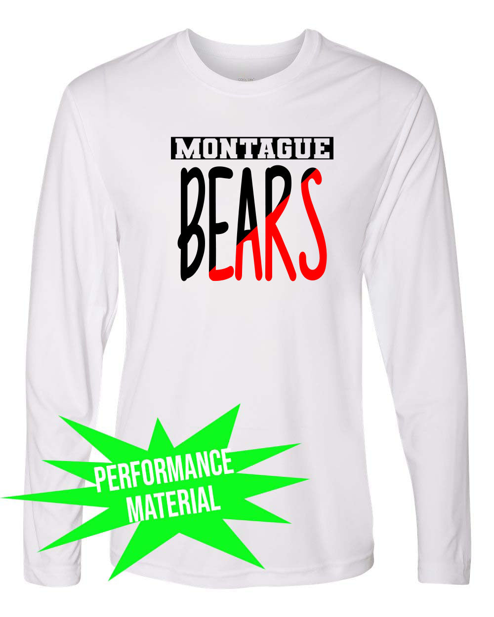 Montague Performance Material Design 7 Long Sleeve Shirt