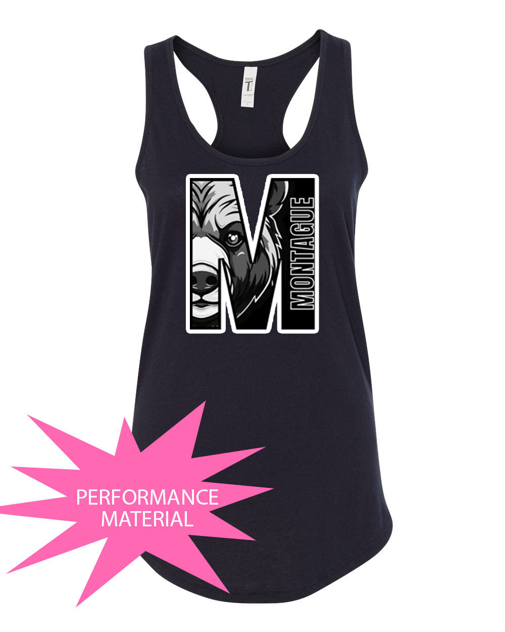 Montague Design 9 Performance Racerback Tank Top