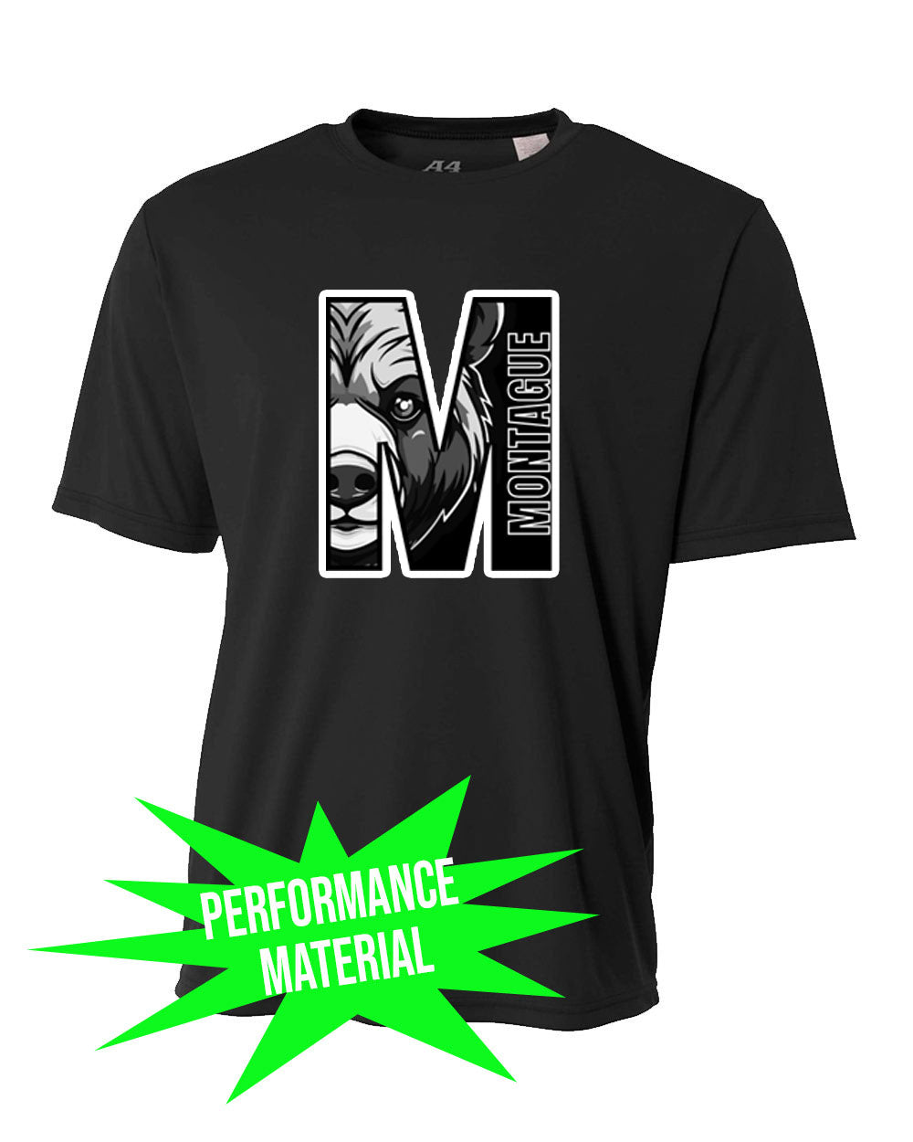 Montague Performance Material Design 9 T-Shirt