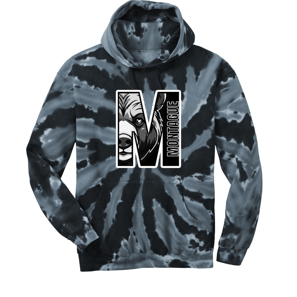 Montague Tie-Dye Hooded Sweatshirt Design 9