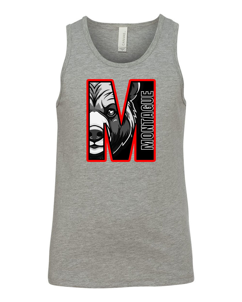 Montague Ladies Muscle Tank Top  Design 9