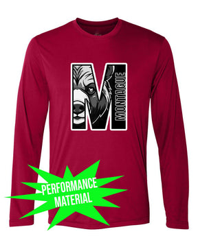 Montague Performance Material Design 9 Long Sleeve Shirt