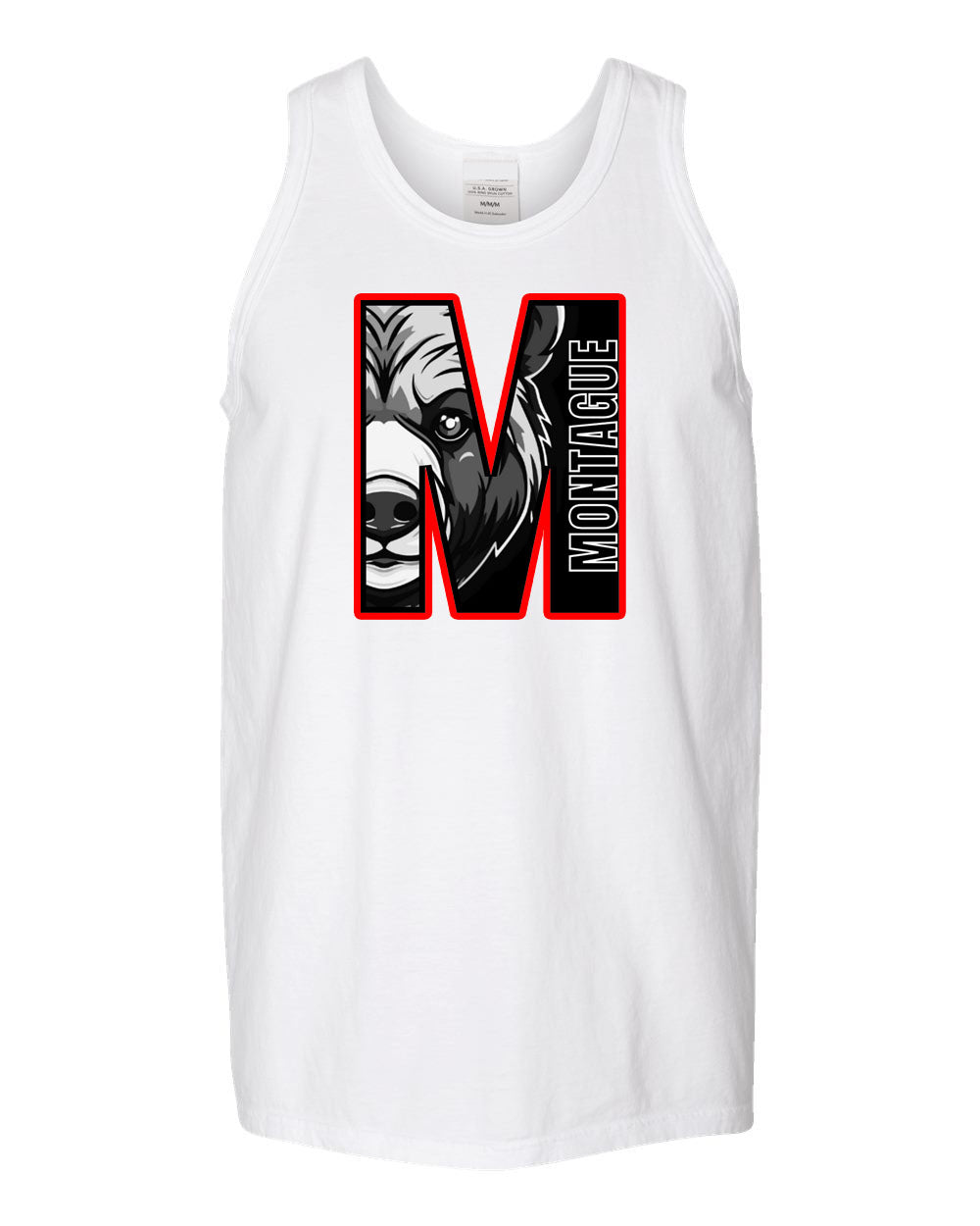 Montague Ladies Muscle Tank Top  Design 9