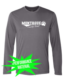 Montague Performance Material Design 1 Long Sleeve Shirt