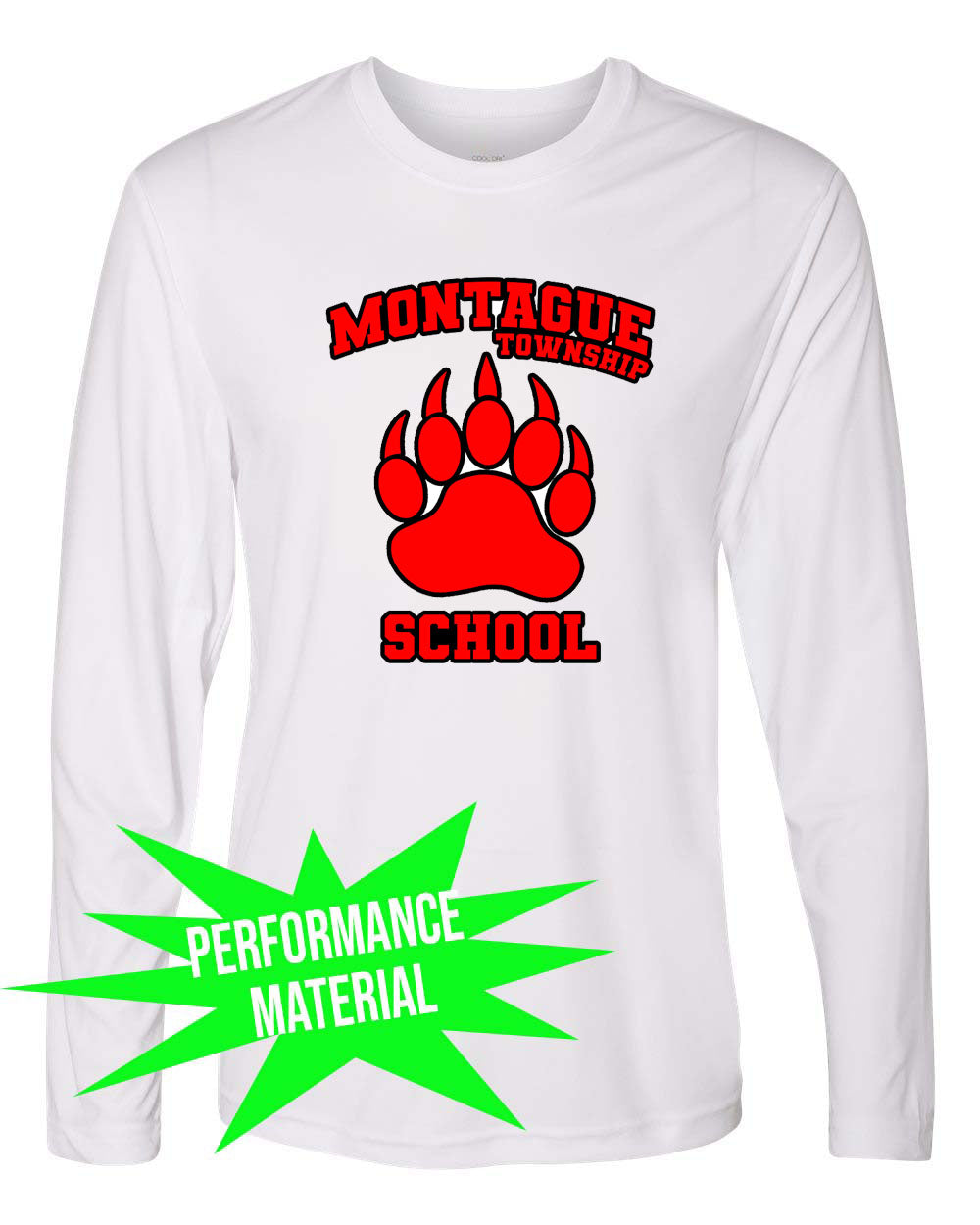 Montague Performance Material Design 2 Long Sleeve Shirt