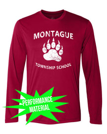 Montague Performance Material Design 3 Long Sleeve Shirt