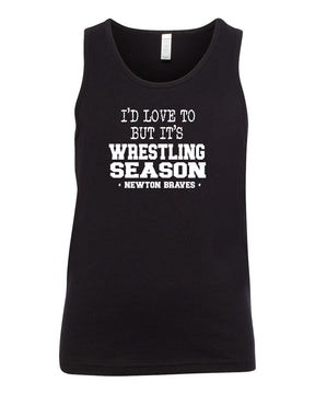 Newton Wrestling design 10 Muscle Tank Top