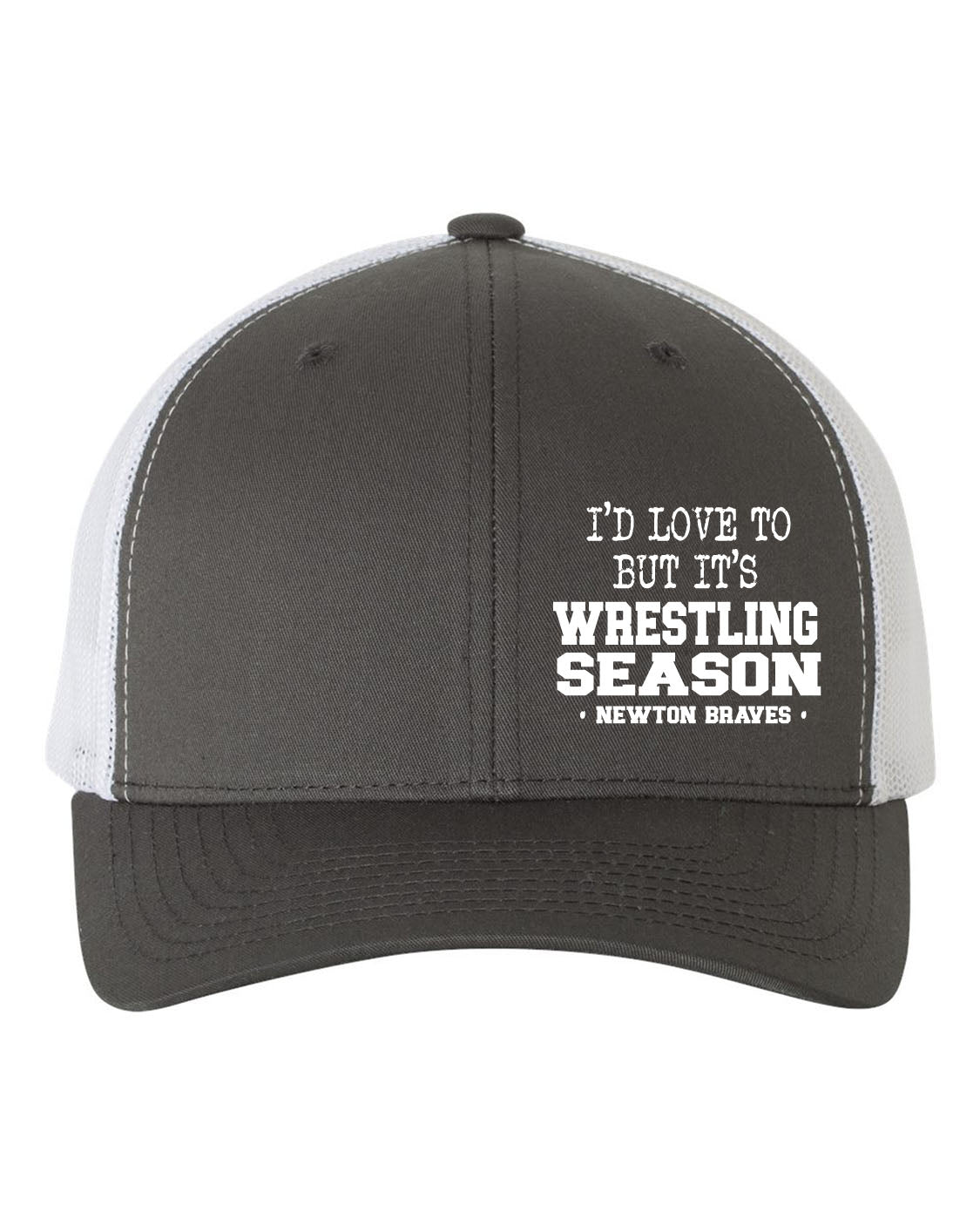 Newton Wrestling Design 10 Trucker Hat