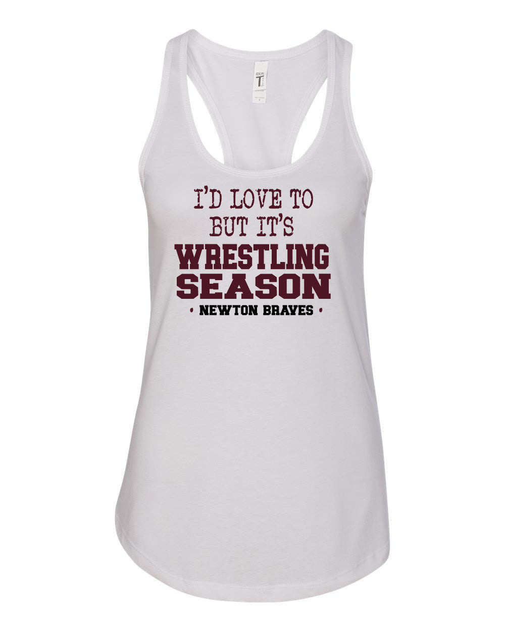 Newton Wrestling Design 10 Tank Top