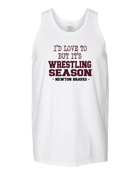 Newton Wrestling design 10 Muscle Tank Top