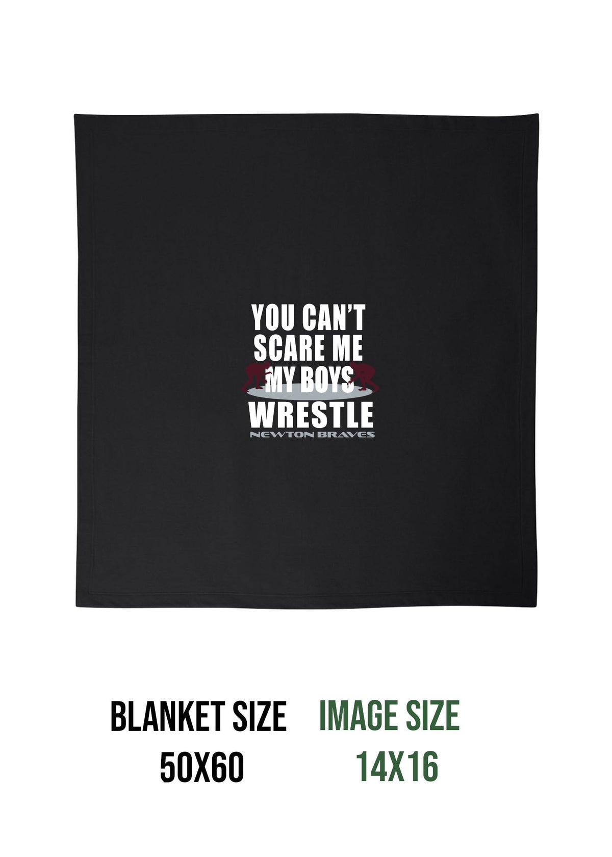 Newton Wrestling Design 11 Blanket