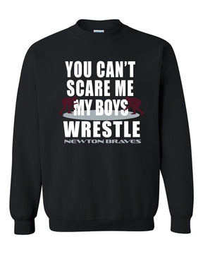 Newton Wrestling Design 11 non hooded sweatshirt