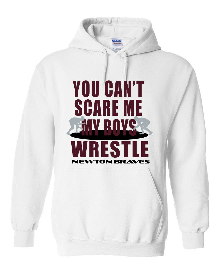 Newton Wrestling Design 11 Hooded Sweatshirt