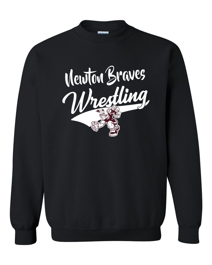 Newton Wrestling Design 7 non hooded sweatshirt