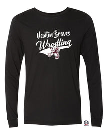 Newton Wrestling Design 7 Long Sleeve Shirt