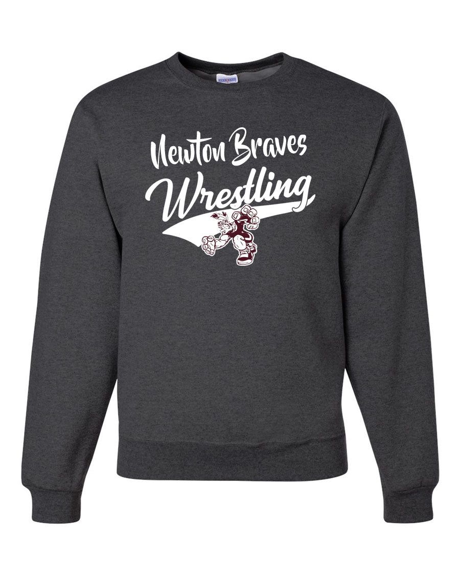 Newton Wrestling Design 7 non hooded sweatshirt