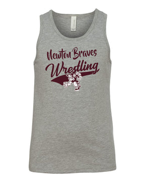 Newton Wrestling design 7 Muscle Tank Top