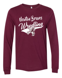 Newton Wrestling Design 7 Long Sleeve Shirt