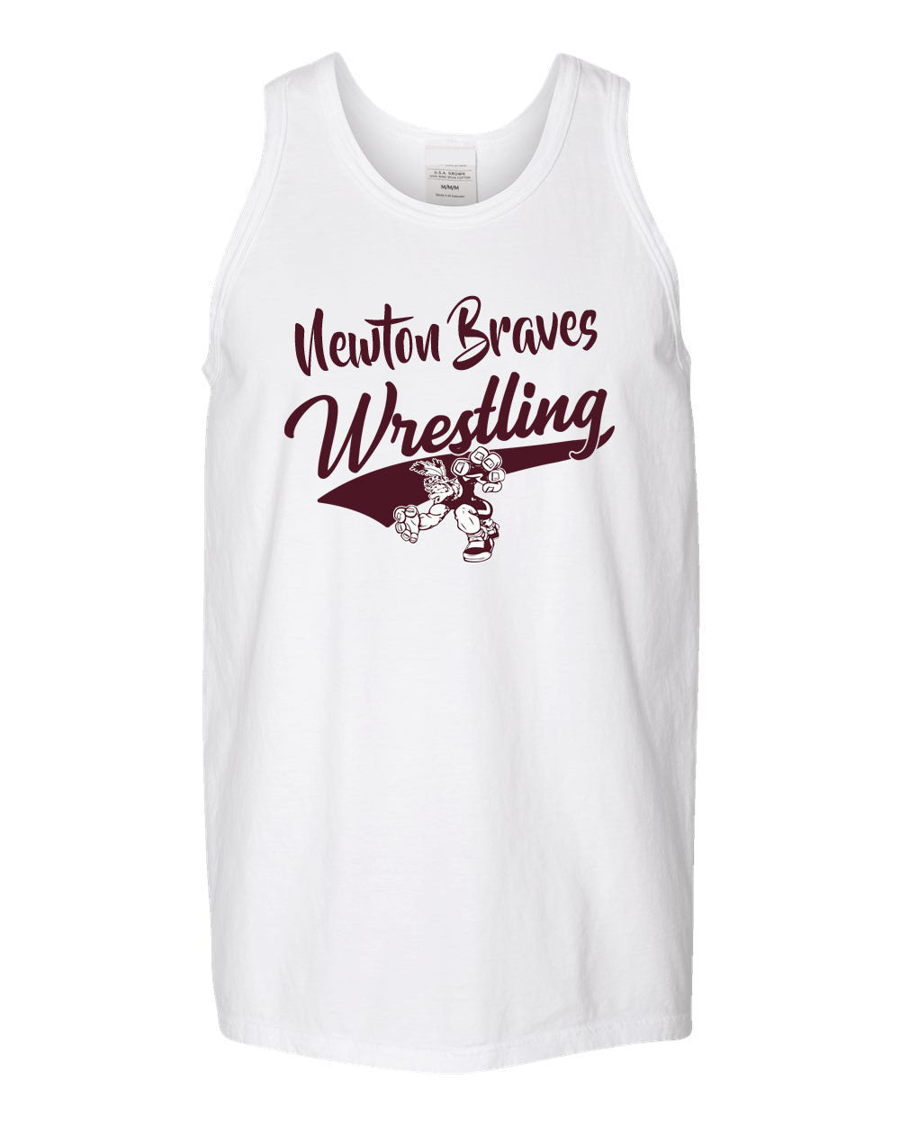 Newton Wrestling design 7 Muscle Tank Top