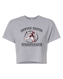 Newton Wrestling Design 8 Crop Top