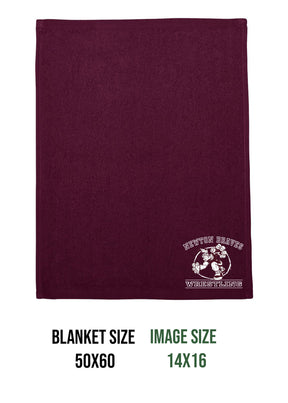 Newton Wrestling Design 8 Blanket