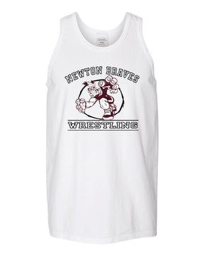 Newton Wrestling design 8 Muscle Tank Top