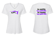 NJ Dance V-neck T-Shirt Design 12