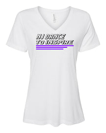 NJ Dance V-neck T-Shirt Design 13