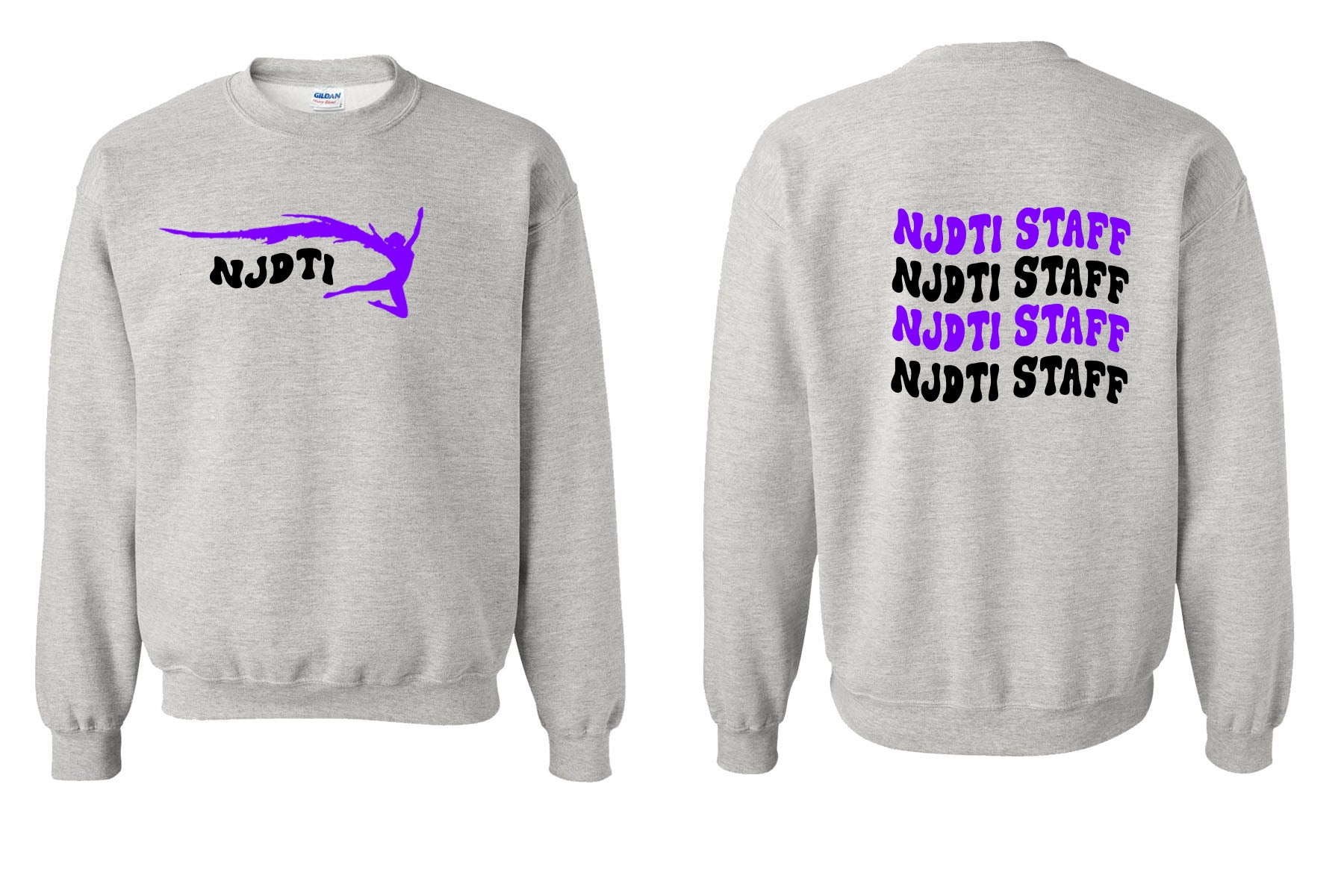 NJ Dance non hooded sweatshirt Design 15