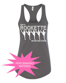 NJ Dance Performance Racerback Tank Top Design 16