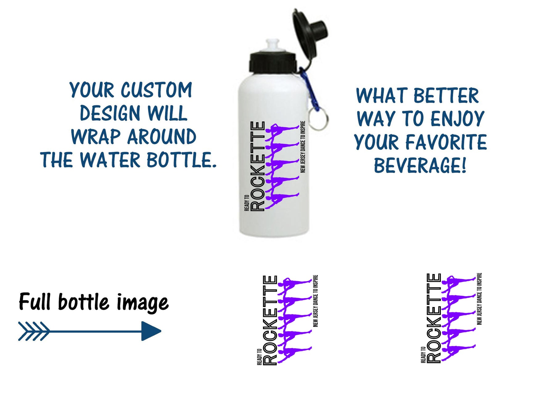 NJ Dance Water Bottle Design 16