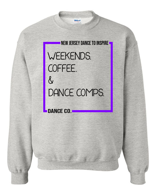 NJ Dance non hooded sweatshirt Design 17