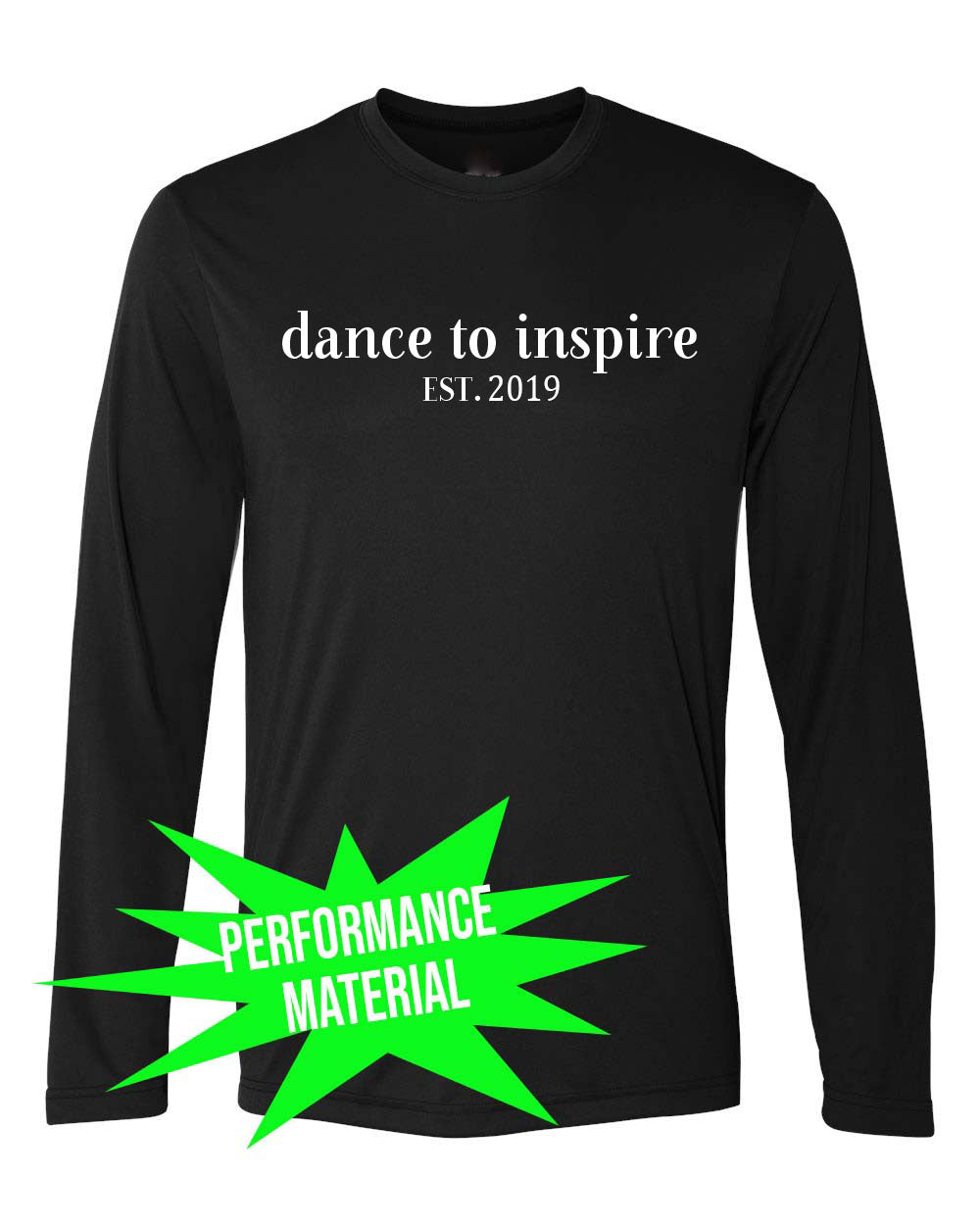 NJ Dance Performance Material Long Sleeve Shirt Design 20