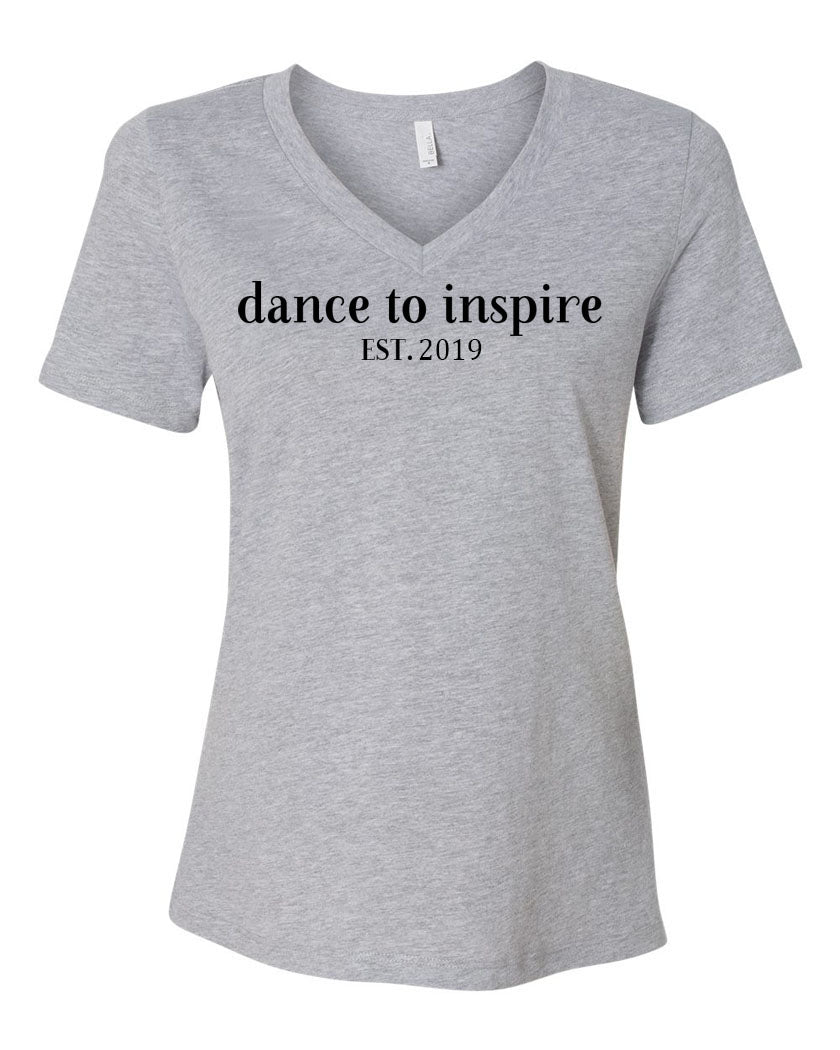 NJ Dance V-neck T-Shirt Design 20