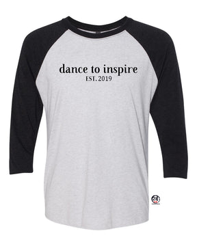 NJ Dance raglan shirt Design 20