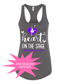 NJ Dance Performance Racerback Tank Top Design 22