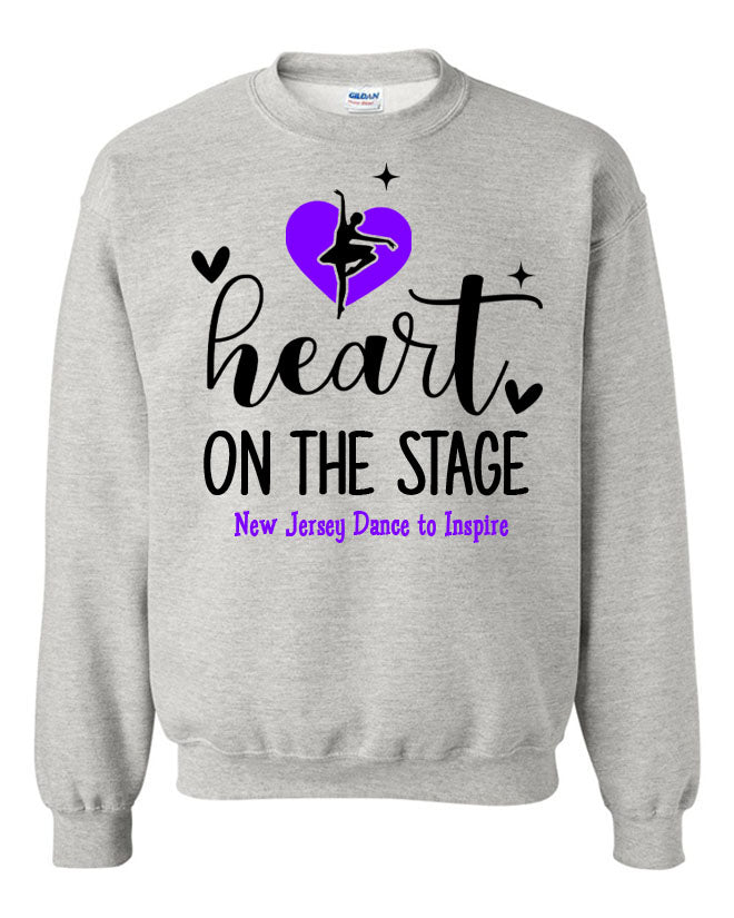 NJ Dance non hooded sweatshirt Design 22