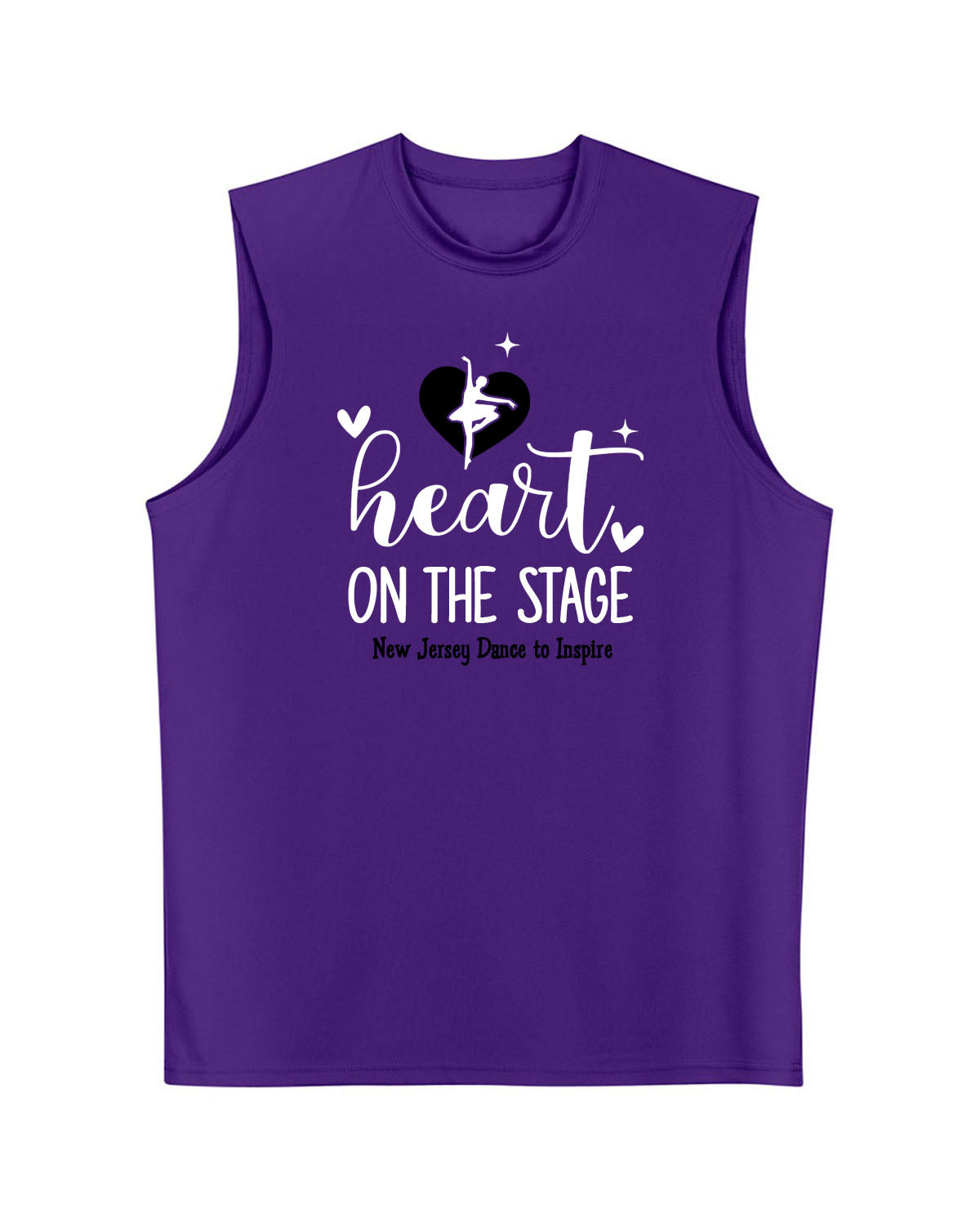 NJ Dance Men's Performance Tank Top Design 22