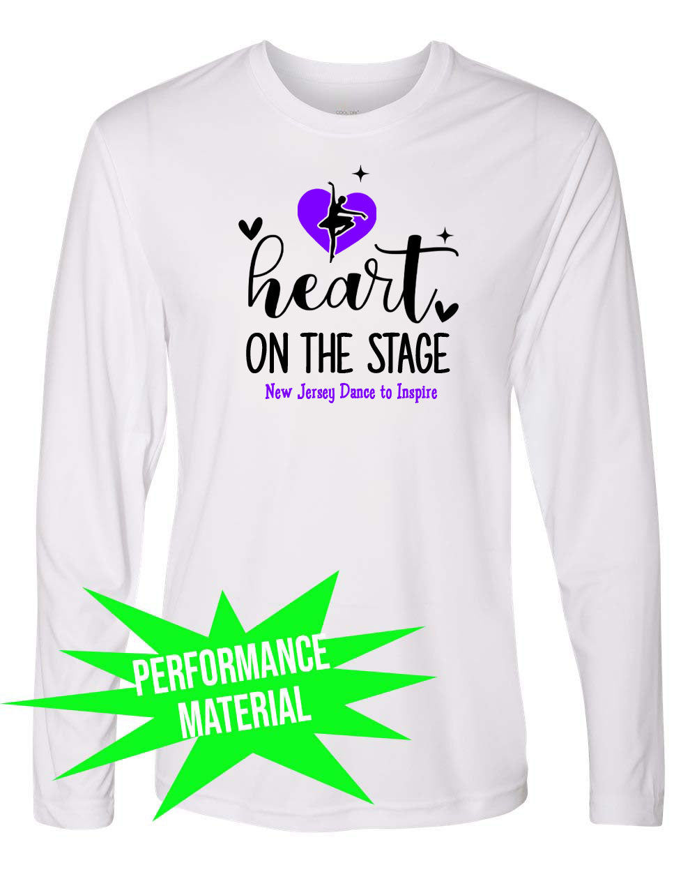 NJ Dance Performance Material Long Sleeve Shirt Design 22