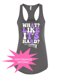 NJ Dance Performance Racerback Tank Top Design 23