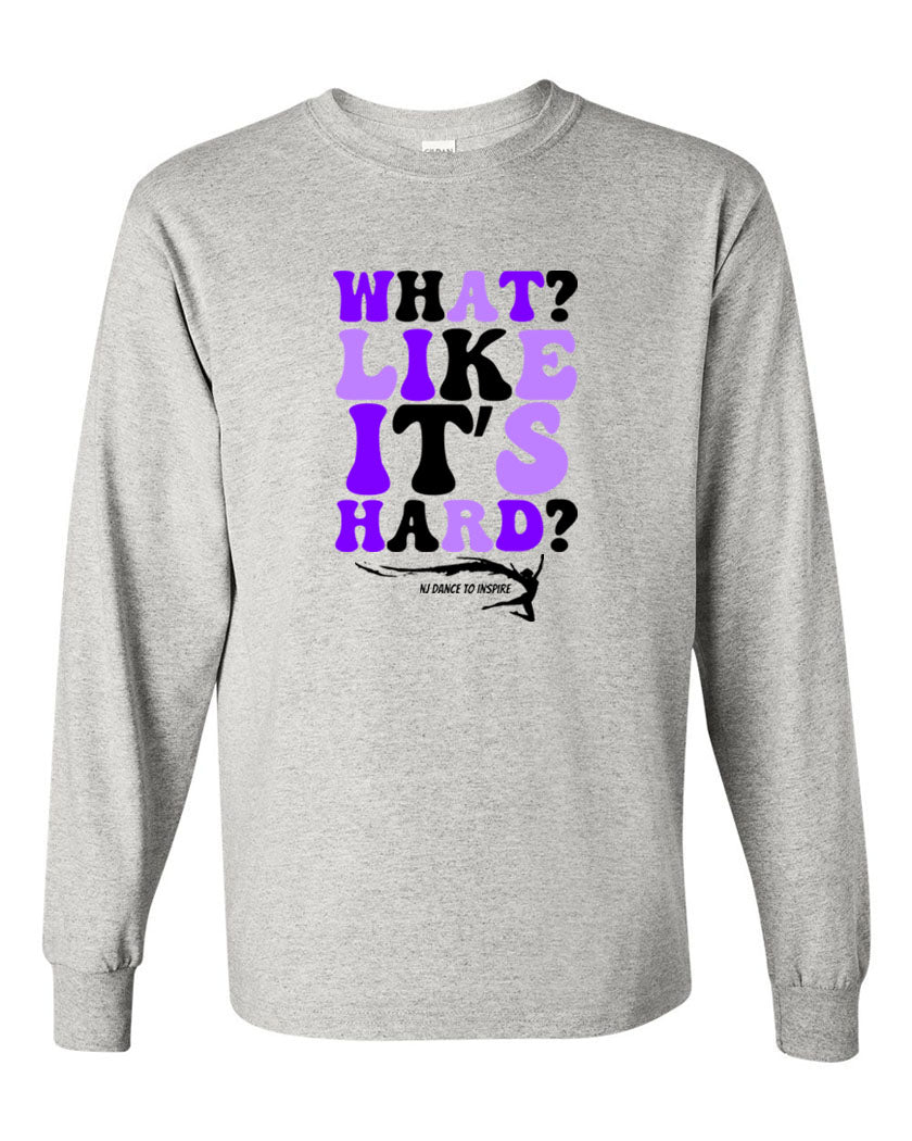 NJ Dance Long Sleeve Shirt Design 23