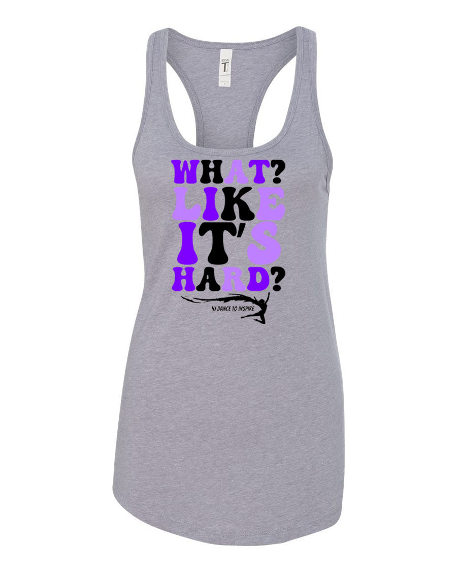 NJ Dance Tank Top Design 23