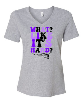 NJ Dance V-neck T-Shirt Design 23