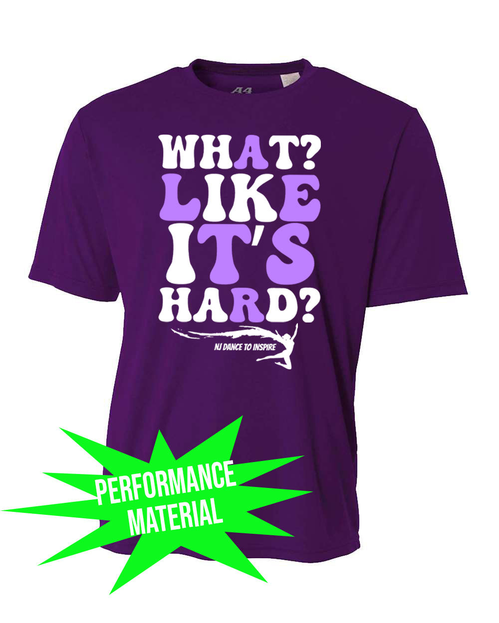 NJ Dance Performance Material T-Shirt Design 23