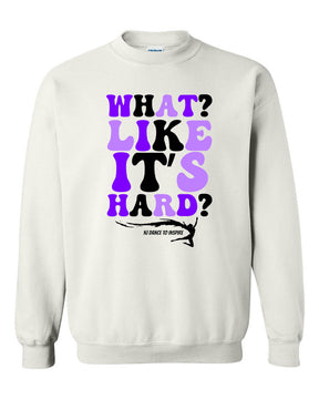 NJ Dance non hooded sweatshirt Design 23