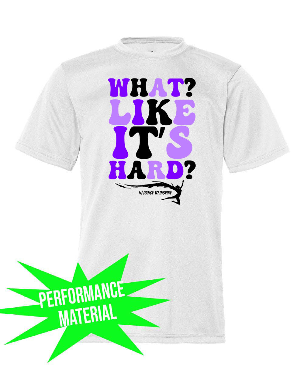 NJ Dance Performance Material T-Shirt Design 23