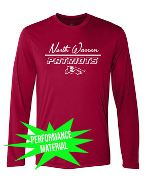 North Warren Performance Material Design 10 Long Sleeve Shirt