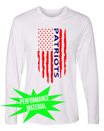 North Warren Performance Material Design 11 Long Sleeve Shirt