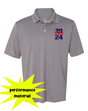 North Warren Design 12 Performance Material Polo T-Shirt