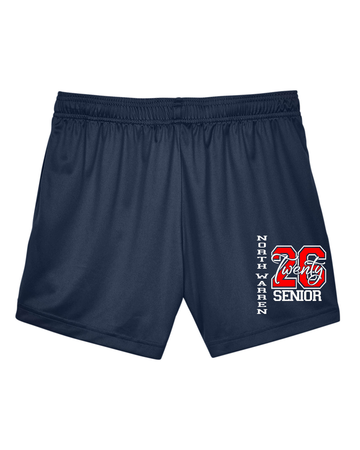 North Warren Ladies Performance Shorts Design 16